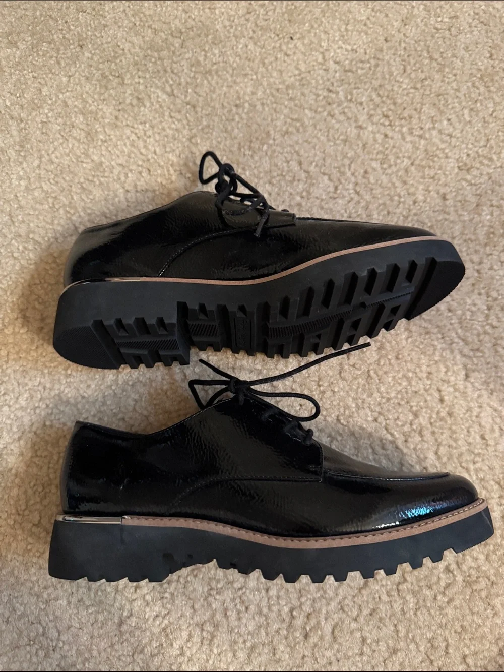 FRANCO SARTO - Black Patent Shoes - Size 7M